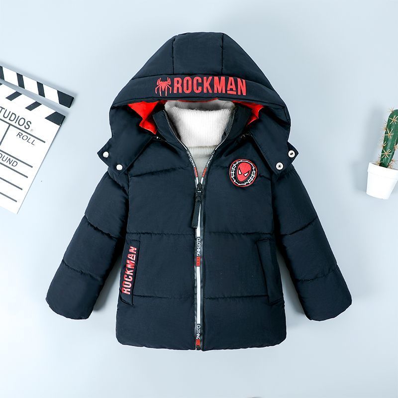 童装冬装儿童棉衣2021新款男童羽绒棉服加厚宝宝棉袄休闲小孩外套聿垣