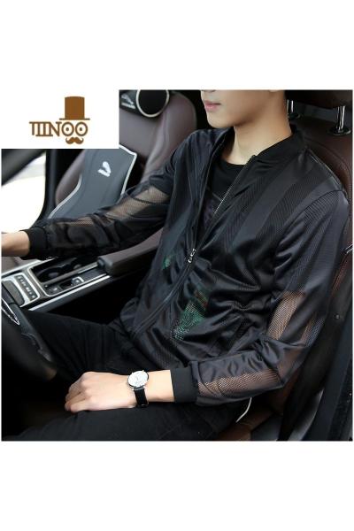 YANXU防晒衣服男韩版帅气运动防嗮夏季外套潮流薄款2023夏装超薄夹克衫