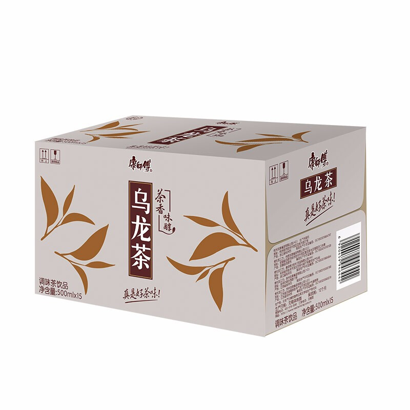 康师傅乌龙茶低糖饮料500mlx15瓶茶饮料饮品甘润醇香