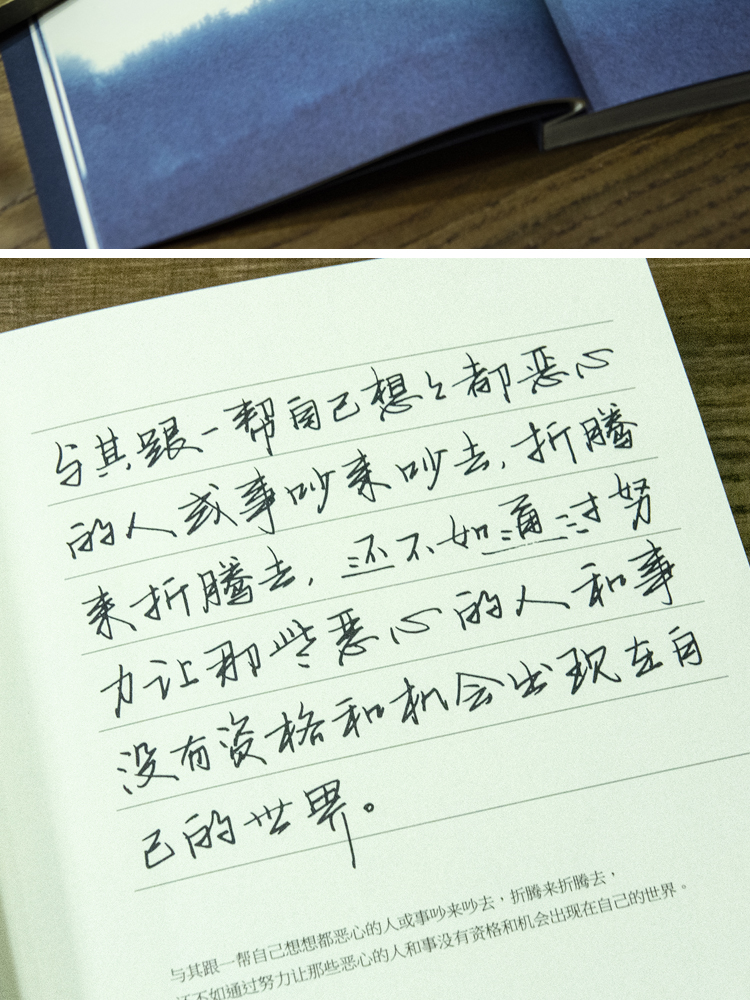 萧墨硬笔书法实用行书手写体成人学生练字帖钢笔中性笔描红练字本