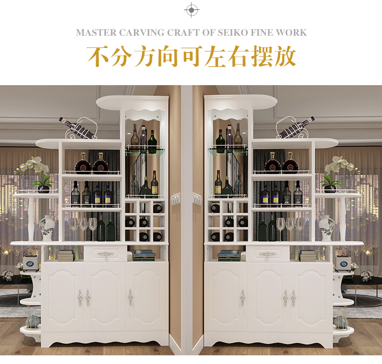 客厅进玄关柜酒柜隔断柜屏风隔断客厅隔断柜双面屏风柜鞋柜一体
