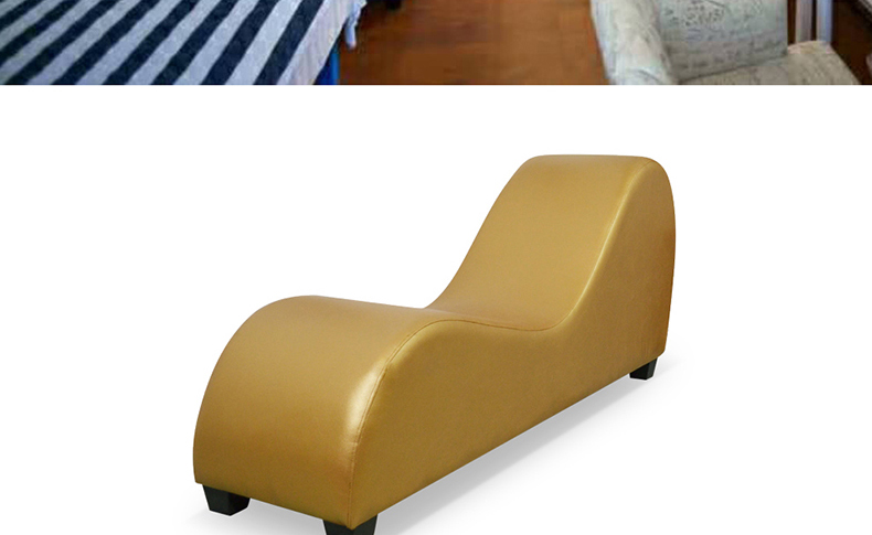 苏宁严选 沙发 s型情趣沙发s型成人合欢椅夫妻沙发懒人波浪型沙发实木