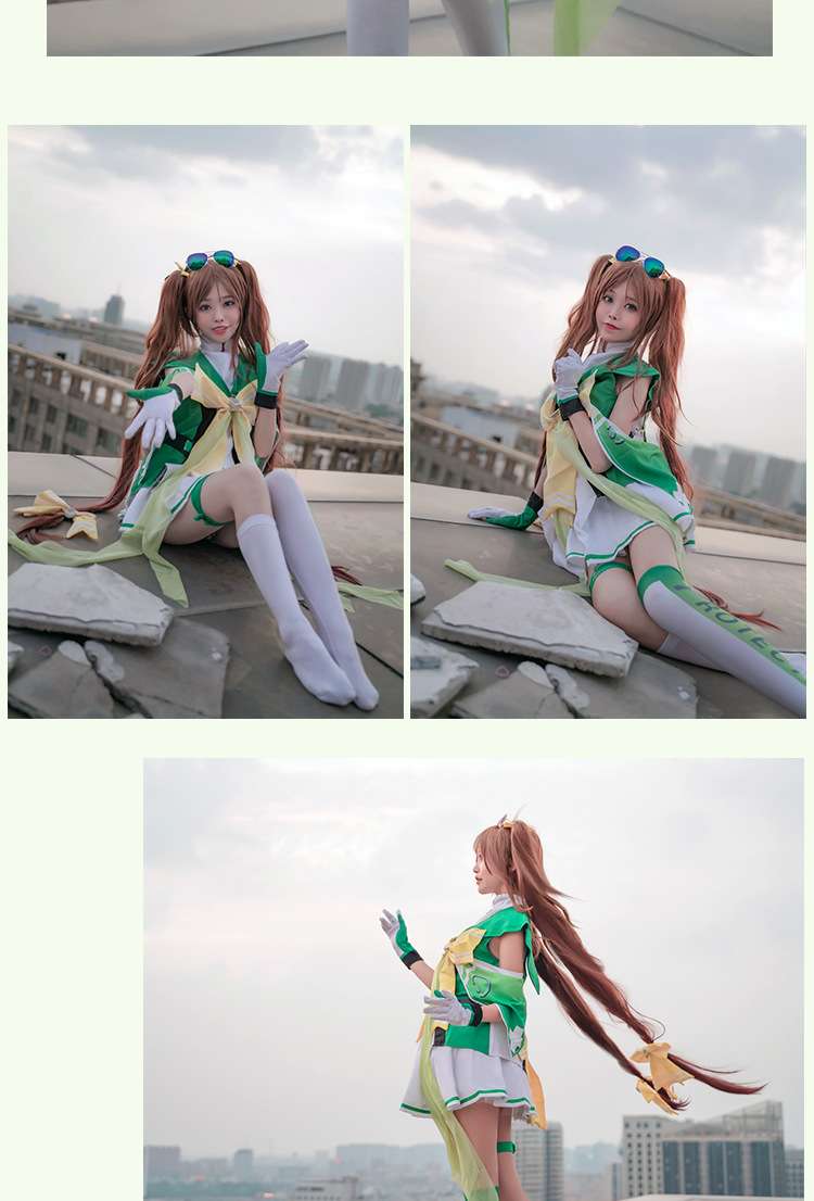 王者cos荣耀 大乔守护之力皮肤cosplay服女装假发套装