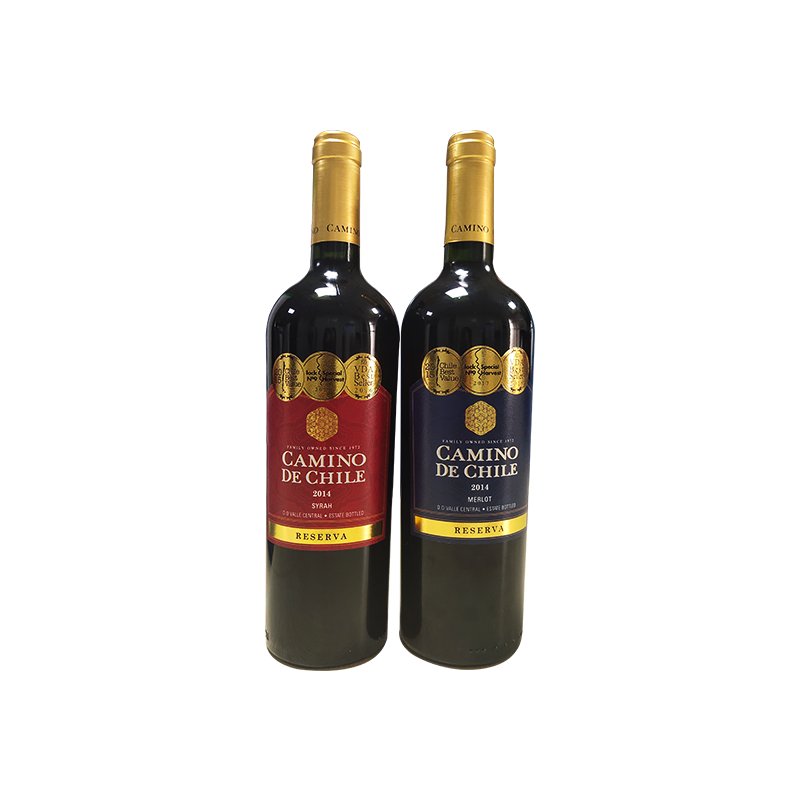 超级新品 嘉米诺camino de chile 红酒 珍藏西拉干红 葡萄酒 智利进口
