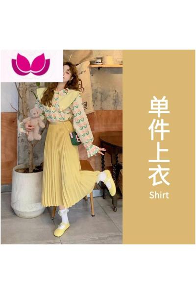 七斓早春装2023新款女装大码微胖mm显瘦遮肉甜辣法式碎花连衣裙子套装