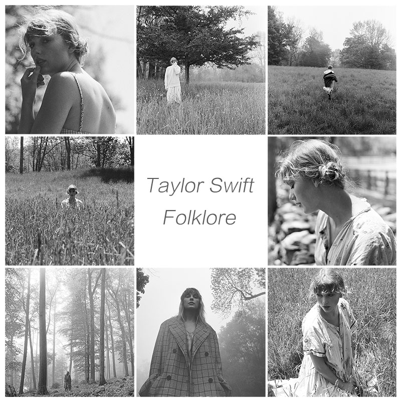 官方正版 泰勒斯威夫特taylor swift folklore 霉霉新专辑cd 周边