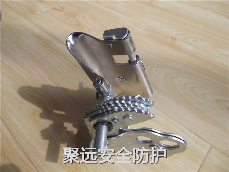 2020新品安全绳自锁器16到20mm8到12mm高空缓降钢丝绳攀登锁扣