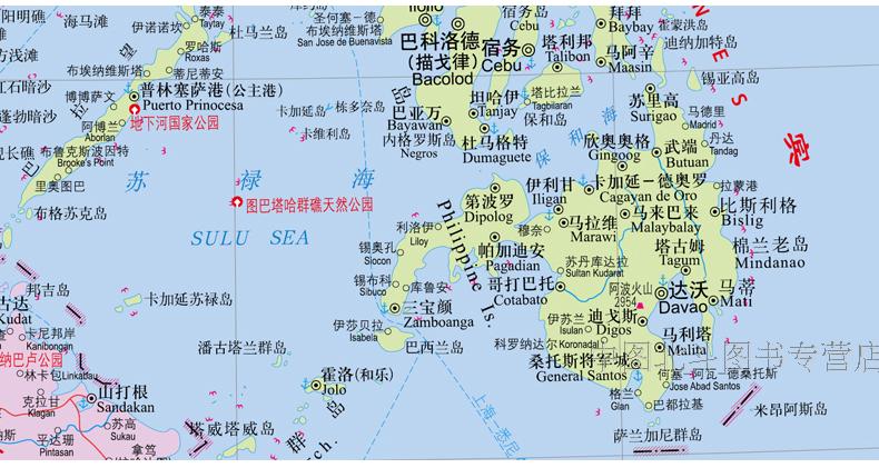 [友一个正版]东南亚地图 1.2米x0.9米 挂图 中图社世界分国系列