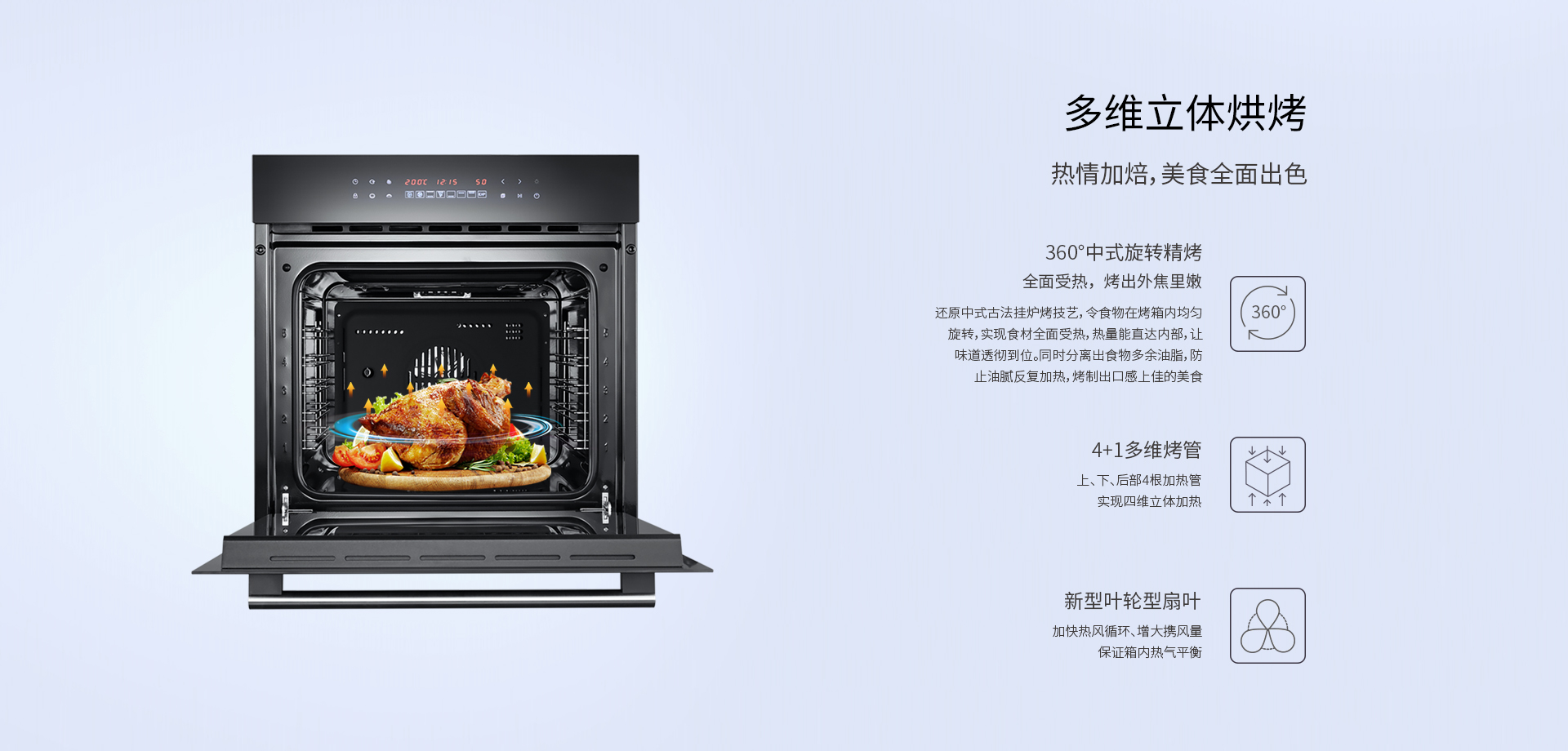 老板(robam)嵌入式厨电老板嵌入式烤箱r025(常规机) 老板嵌入式电烤箱