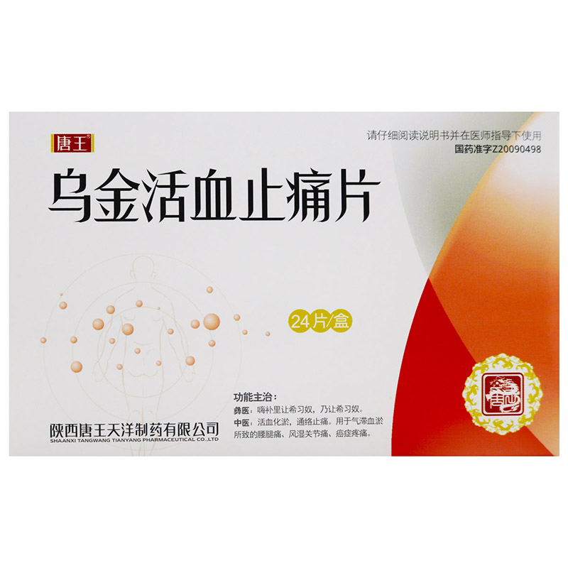 35g*24片/盒 活血化淤 通络止痛 气滞血淤 腰腿痛 风湿关节痛 癌症