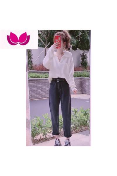 七斓春装2023年新款女套装小个子穿搭一整套清纯甜美毛衣牛仔裤套