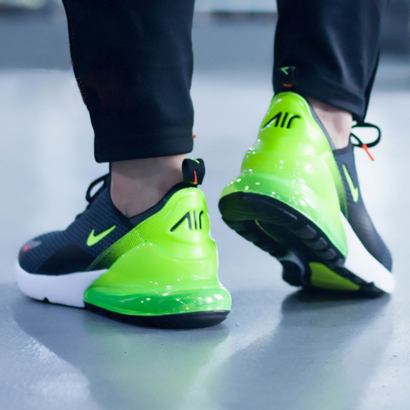 nikemax270白绿,nikeairmax270 正品耐克男鞋夏季新款nikeairmax270气垫运动跑步鞋休闲户外运动鞋