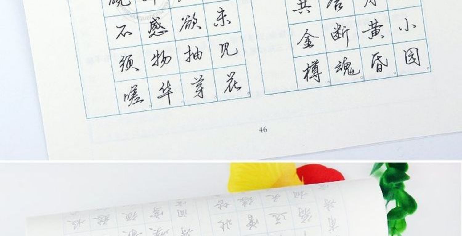 鹏辰正版笔墨先锋学生常用字帖李放鸣硬笔书法行书练字帖特惠36技和