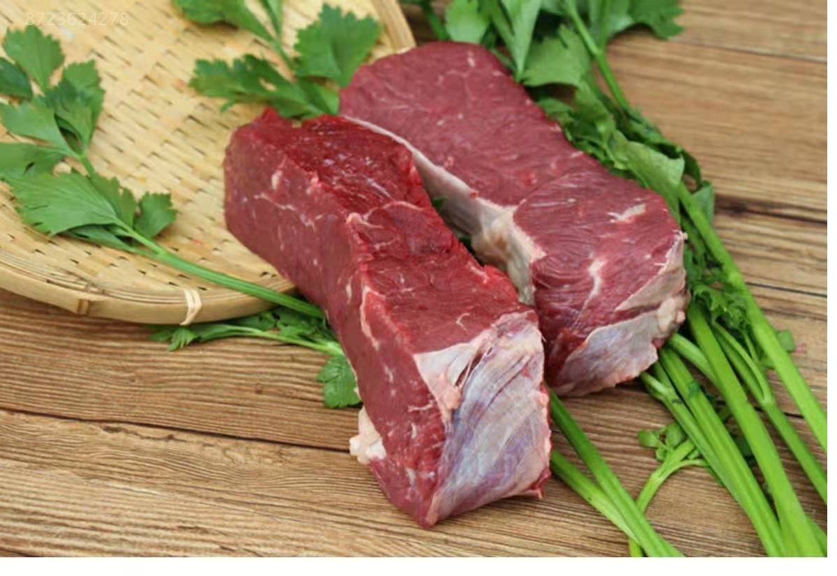 新鲜黄牛肉生牛肉牛腿肉牛腱子牛腩散养黄牛牛排烧烤清真食品2斤