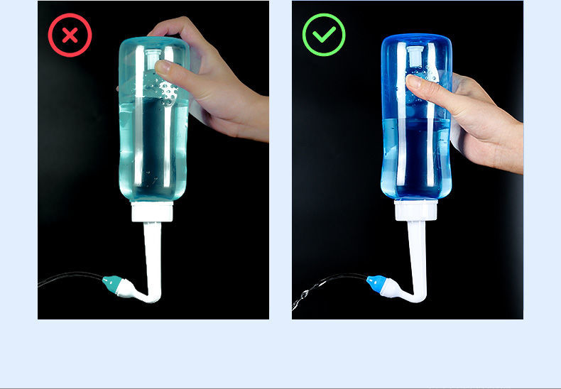 袋鼠医生鼻炎洗鼻器家用洗鼻盐鼻窦炎冲洗器儿童成人鼻腔过敏性专用无