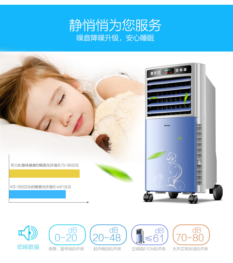【苏宁专供】格力冷风扇KS-0502Db