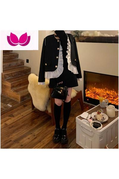 七斓2023年新款小个子盐系穿搭高级感御姐小香风网红套装裙女