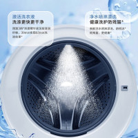 海尔 朗境X11系列 轻奢款 直驱变频 活水精华洗 滚筒洗衣机 智能投放 巴氏除菌 一键智洗 政府补贴 BD12566