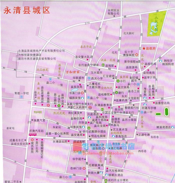 2019新版廊坊市地图河北省廊坊市交通旅游地图城区地图政区地图