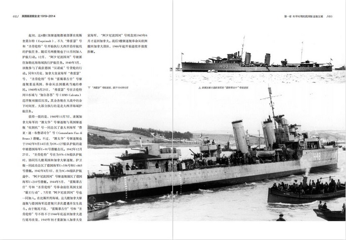 英国驱逐舰全史19192014
