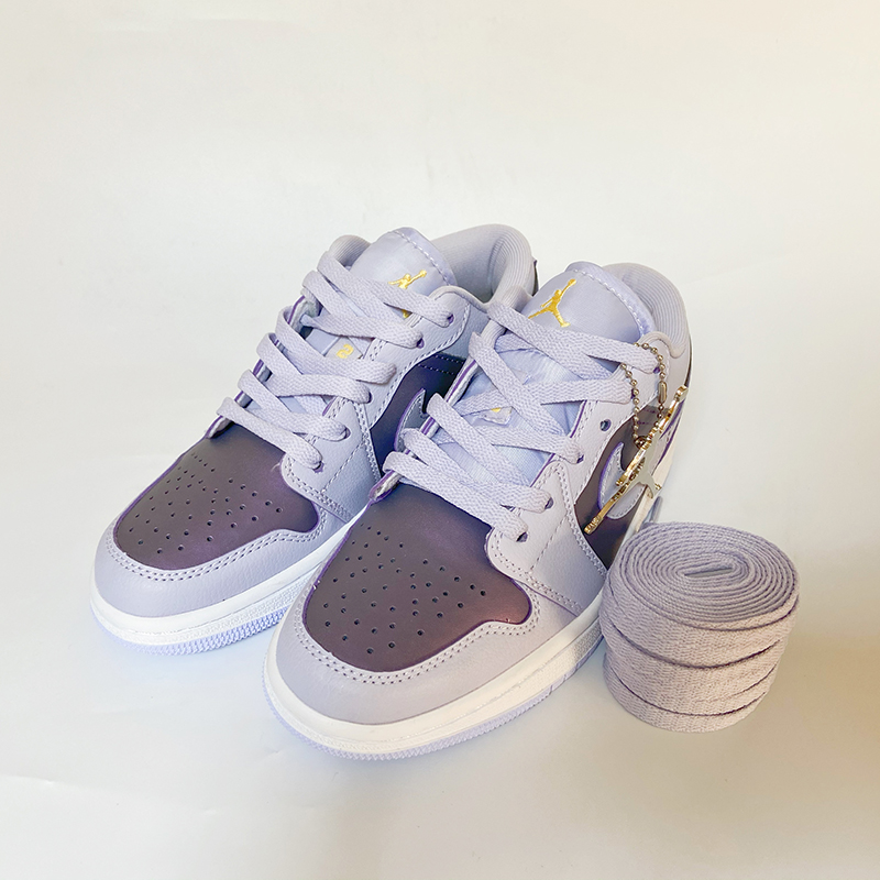 适配aj1mid空军一号af1aj1黑红蓝鸳鸯蓝荧光红白游戏时间鞋带女gs