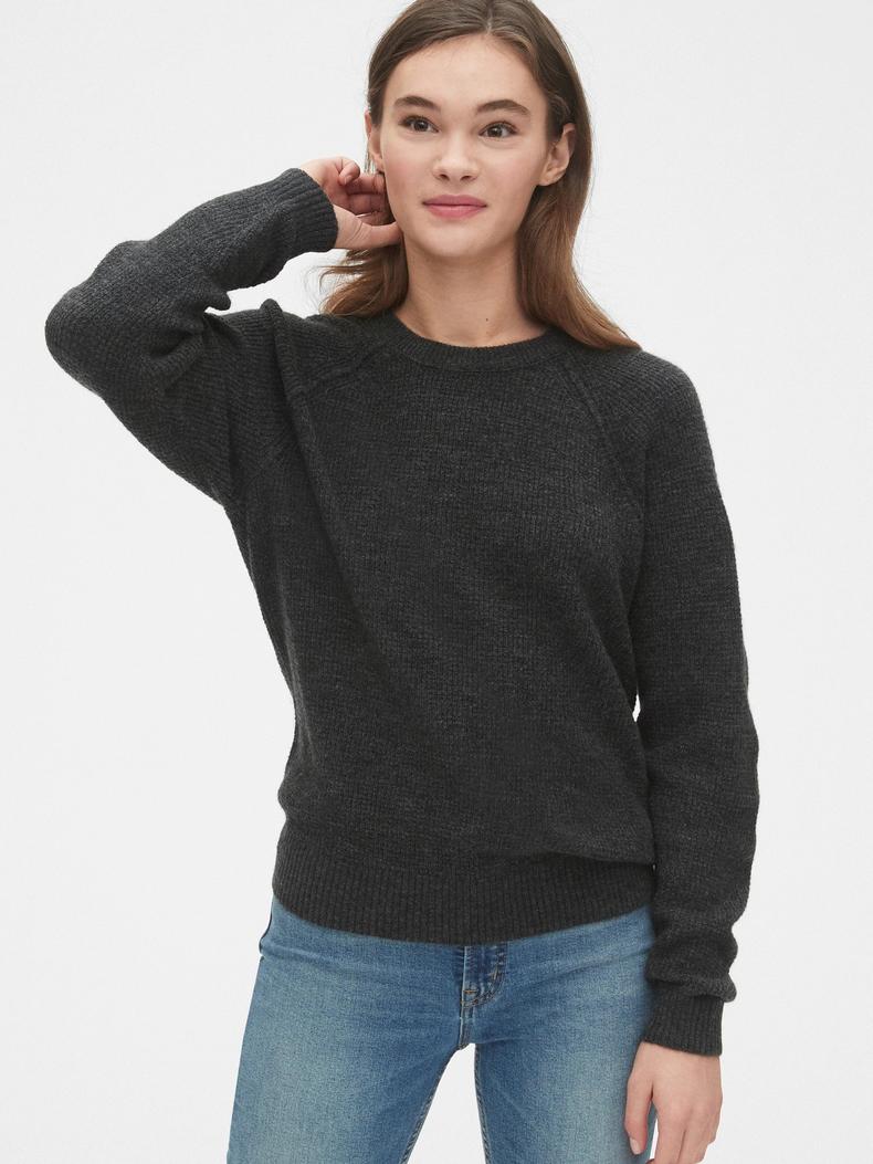 gap女装简约风格插肩袖休闲毛衣524447春季2020新款
