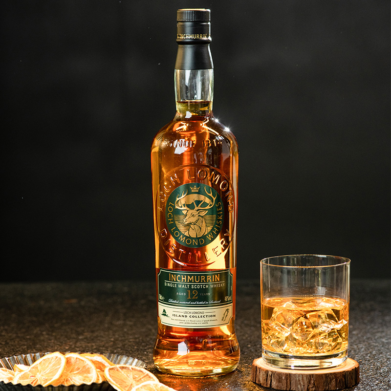 罗曼湖迈伦岛12年苏格兰单一麦芽威士忌46度700ml原瓶进口洋酒烈酒