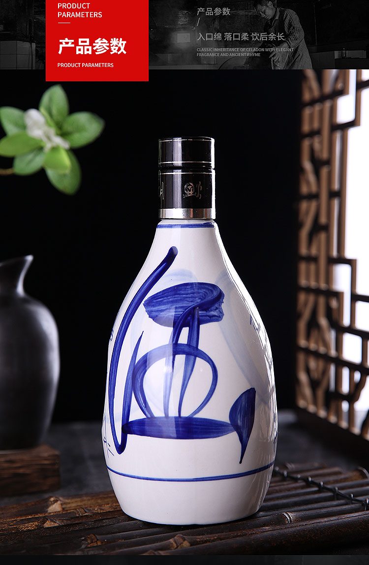 山西汾酒产地小兰花白酒53度清香型白酒整箱500ml4瓶装