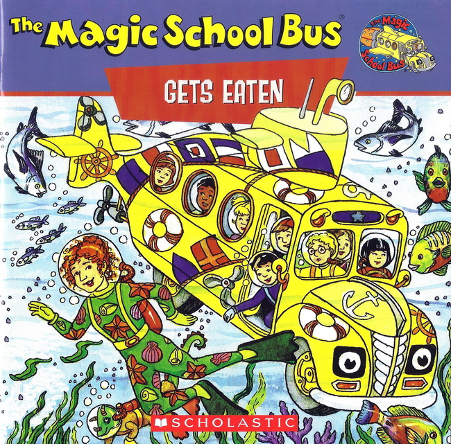 赠配套动画magicschoolbus神奇校车英文原版绘本经典图画书12册盒装