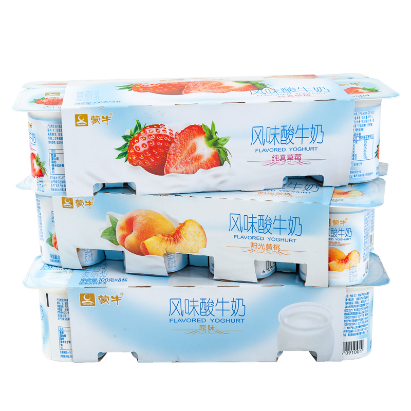 全脂单件净含量:100g包装:杯装产地:中国大陆类别:果味酸奶品牌:蒙牛