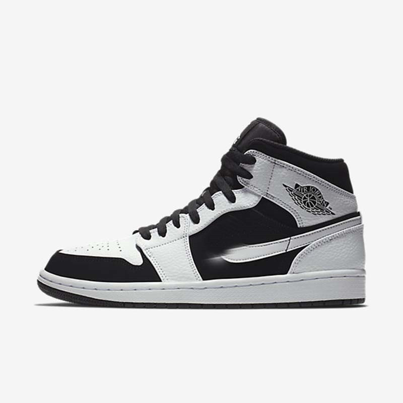 耐克男鞋nikeairjordan1aj1新款乔一纯白off联名男子运动休闲鞋篮球鞋