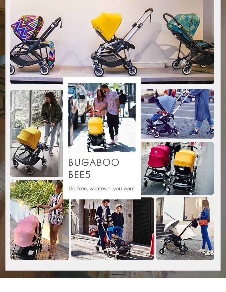 【德国直邮】 新款博格步bugaboo bee5 都市型婴儿推车轻便型宝宝推车