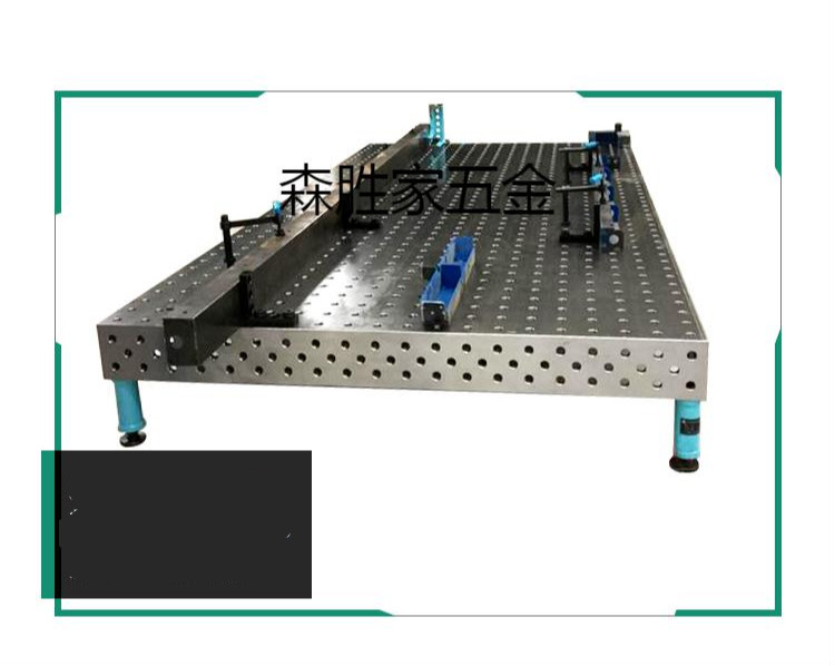 定做铸铁三维柔性焊接平台工装夹具3d多孔定位焊接平板机器人工作台