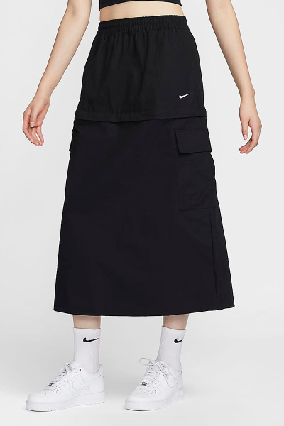 耐克Nike 秋季女士新款简约透气百搭休闲运动半身裙 FV7504-010