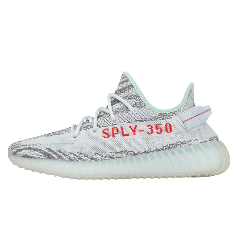 adidasyeezy椰子350og元年冰蓝可燃冰b37571