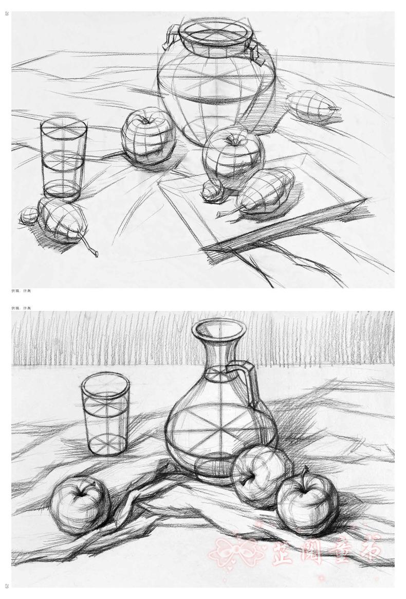 静物/结构几何体/结构静物 素描书零基础自学入门铅笔绘画教程画画