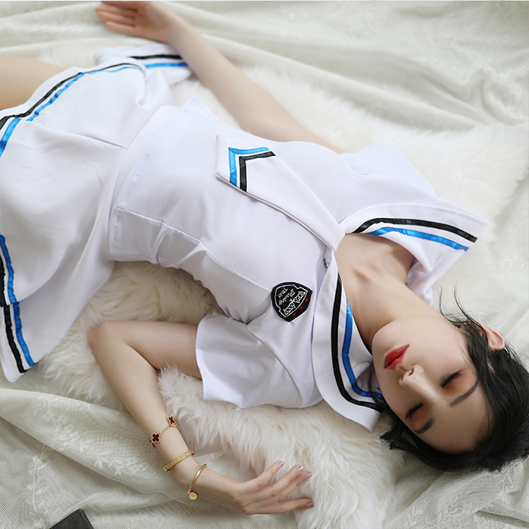 绿彩虹光性感情趣内衣维密睡衣诱惑制服jk小胸挑逗激情套装大码火辣服