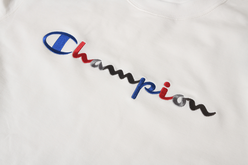 champion 冠军卫衣男女士纯棉刺绣横标logo连帽宽松情侣卫衣