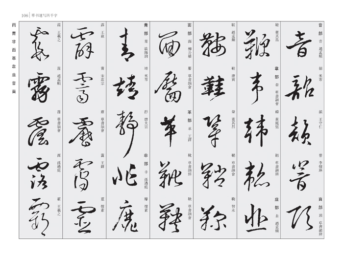 中国经典书画丛书草书速写四千字毛笔草书帖毛笔书法草书字帖毛笔字帖