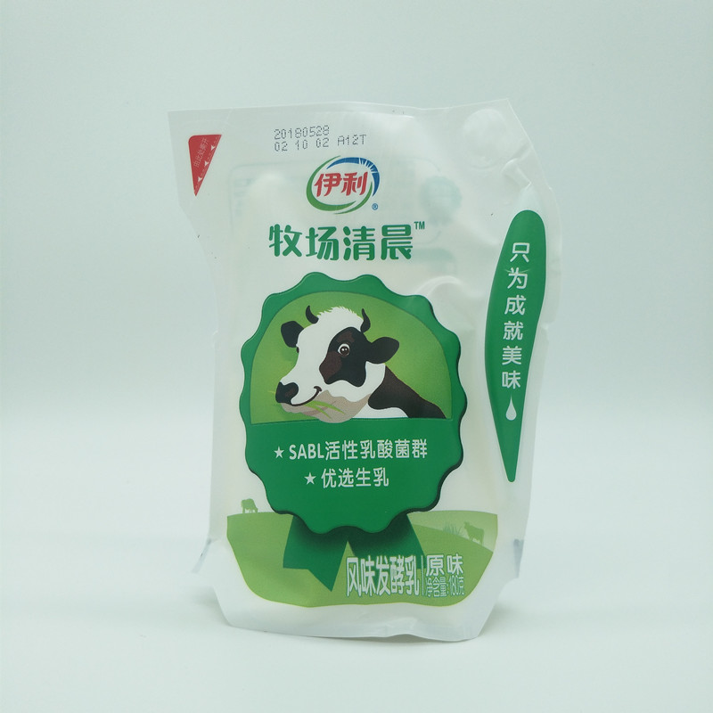 伊利酸奶牧场清晨180g12袋益生菌生牛乳发酵乳助消化儿童早餐整箱