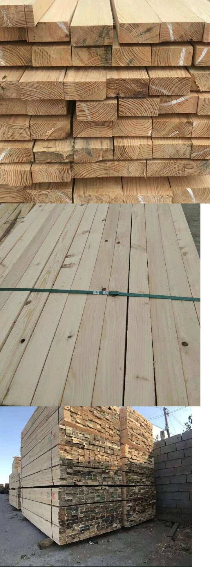 木方条4*3规格4米木方建筑用3米4米建材木材定制原木工地木条材料定制