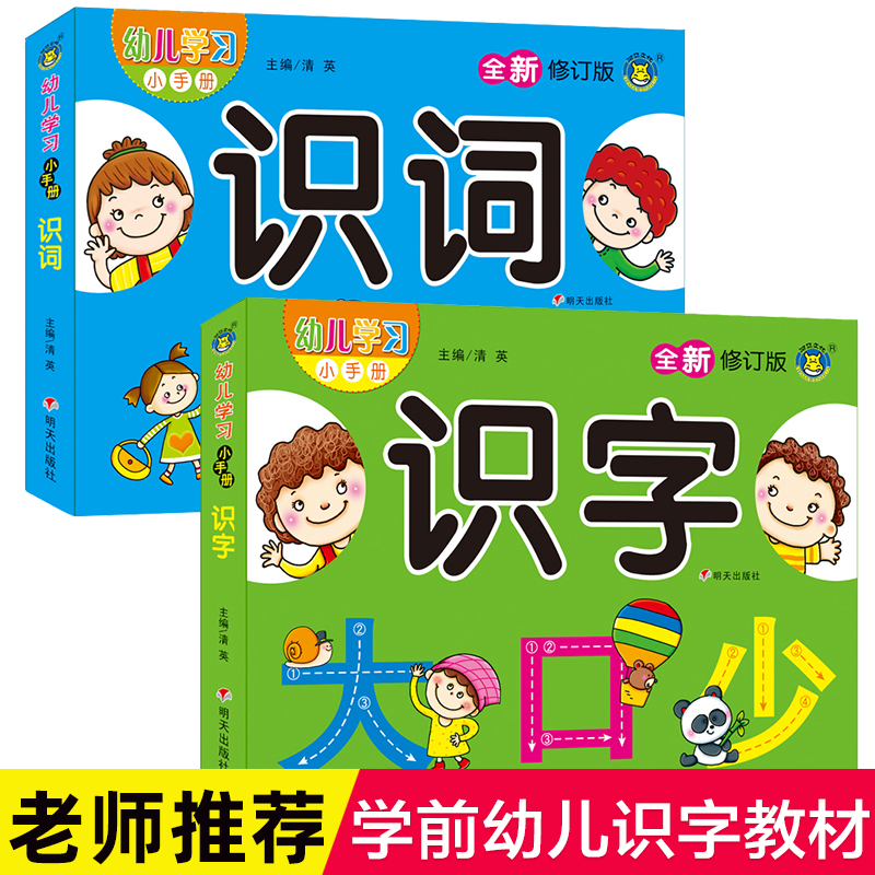 识字大王正版学汉字词语卡片启蒙早教神器大全绘本三4岁书籍小孩幼儿