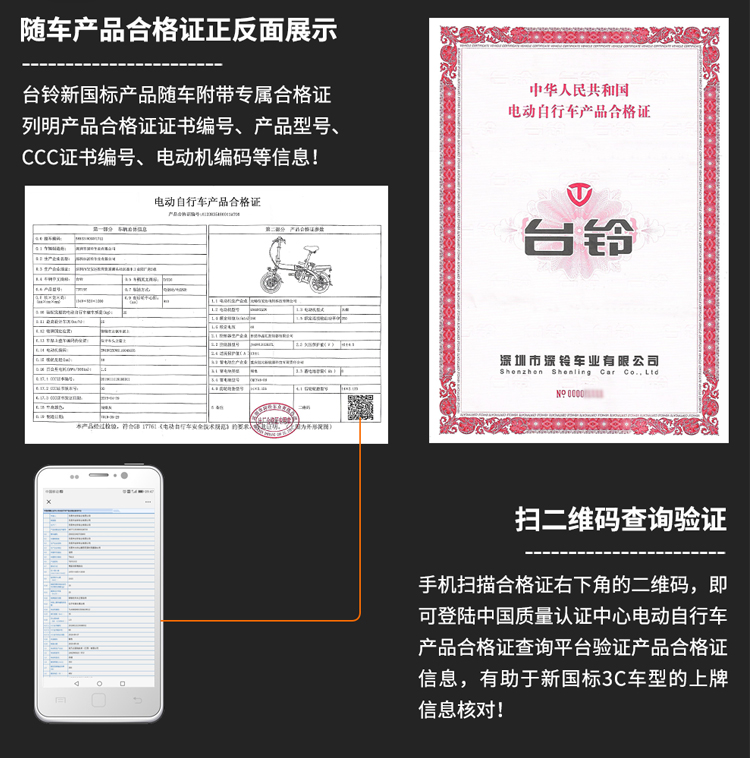 台铃tailgfl5智达新国标电动自行车迷你折叠代驾电单车男女代步助力