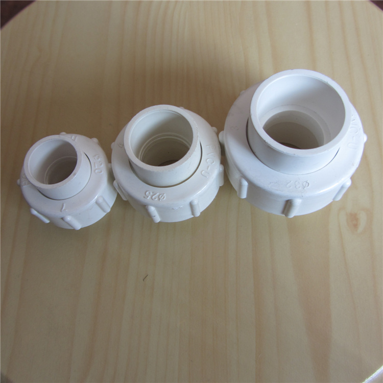 定做pvc内牙弯头,内牙三通,全塑活接 pvc接头