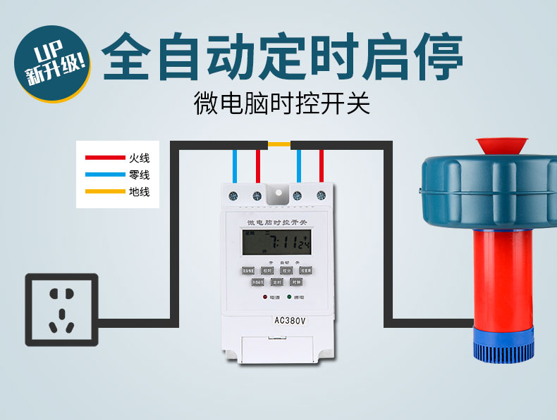 定做 增氧机鱼塘浮水泵弯头3寸养殖排灌增氧泵池塘全自动大型220v380v