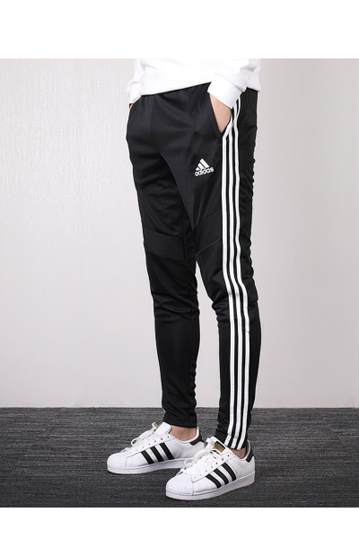 Adidas阿迪达斯男裤新款运动裤跑步训练长裤收口小脚裤D95958 D