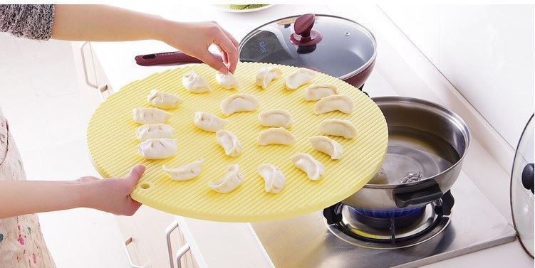 饺子帘包饺子用的盖连 家用 饺子帘放饺子的篦子托盘多功能塑料 直径