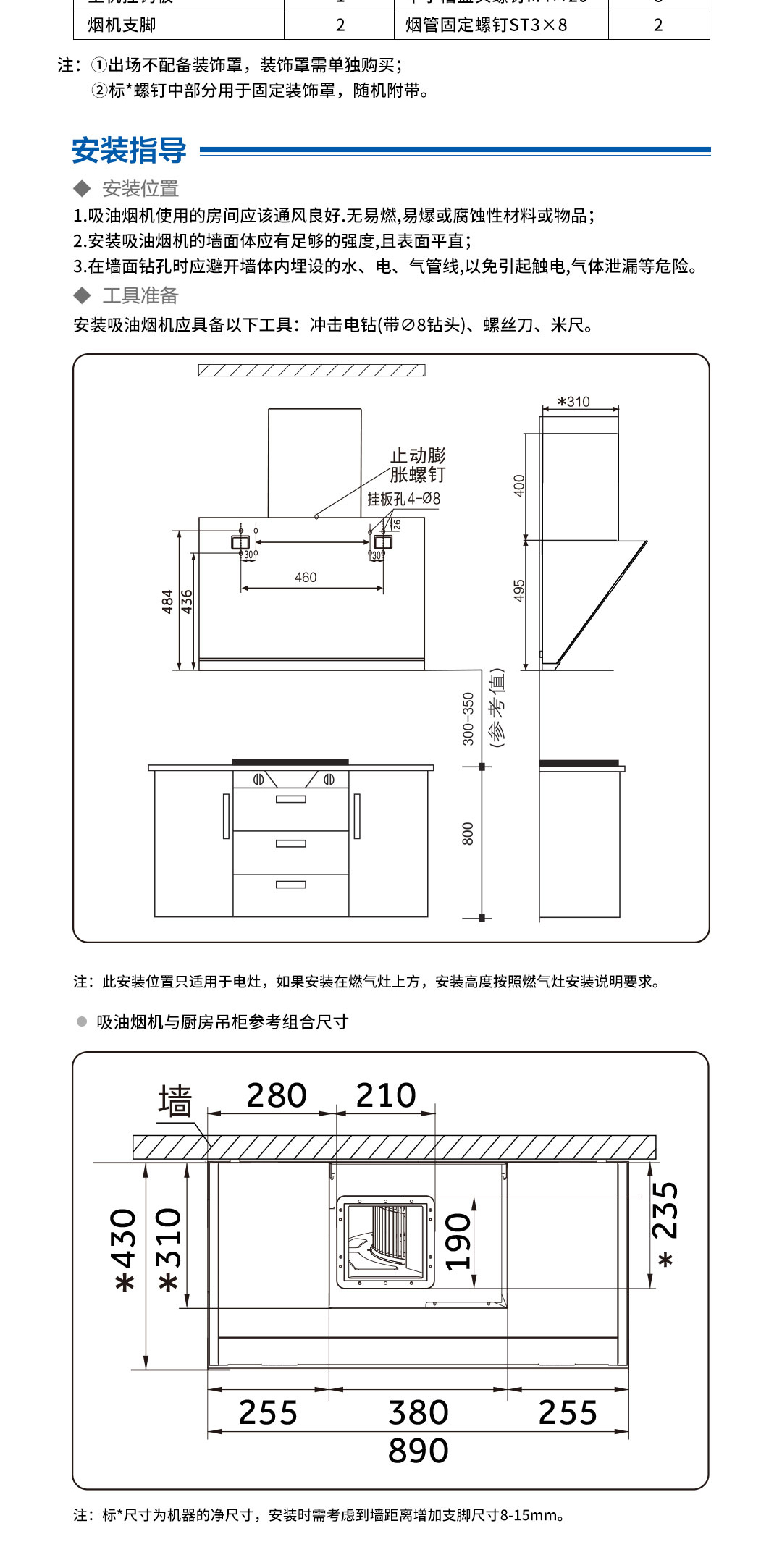 海尔(haier)侧吸式抽油烟机17立方大吸力油烟瞬吸 三档风速调节cxw