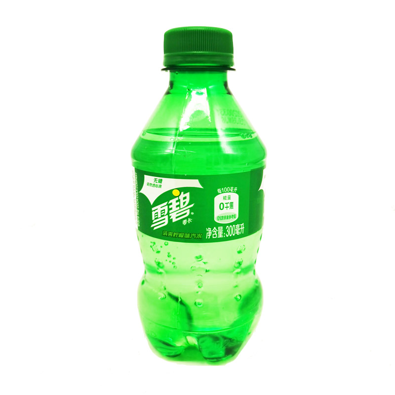 可口可乐零卡雪碧300ml*24瓶碳酸饮料迷你瓶装可乐汽水饮品