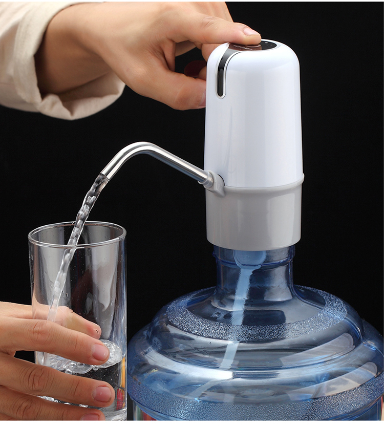 恩邦特桶装水抽水器手压式饮水桶电动压水器自动上水器饮水机家用吸水